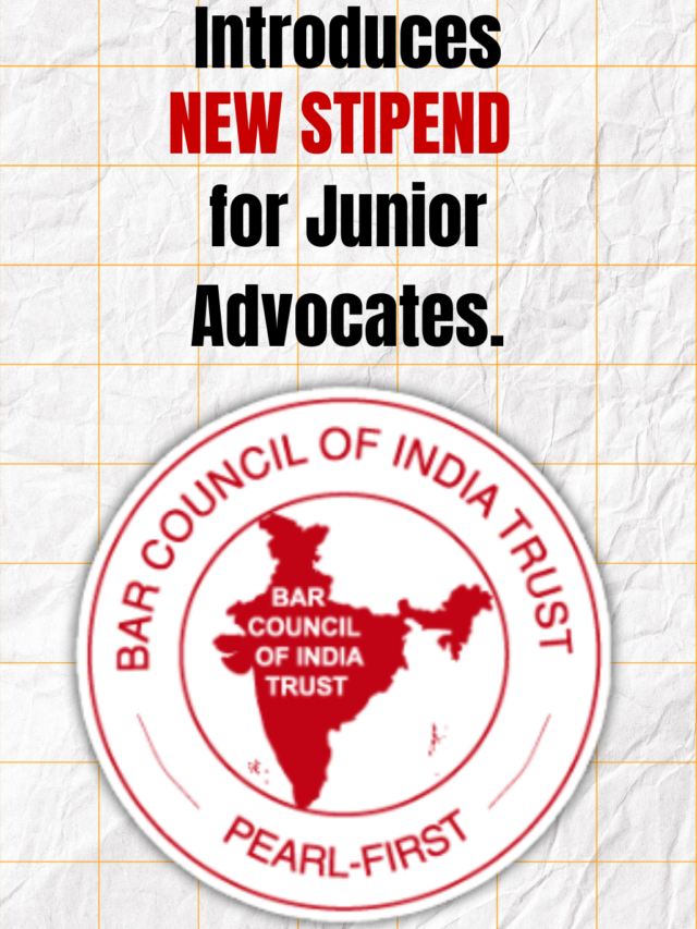 Latest BCI Guidelines on Stipend For Junior Advocates.
